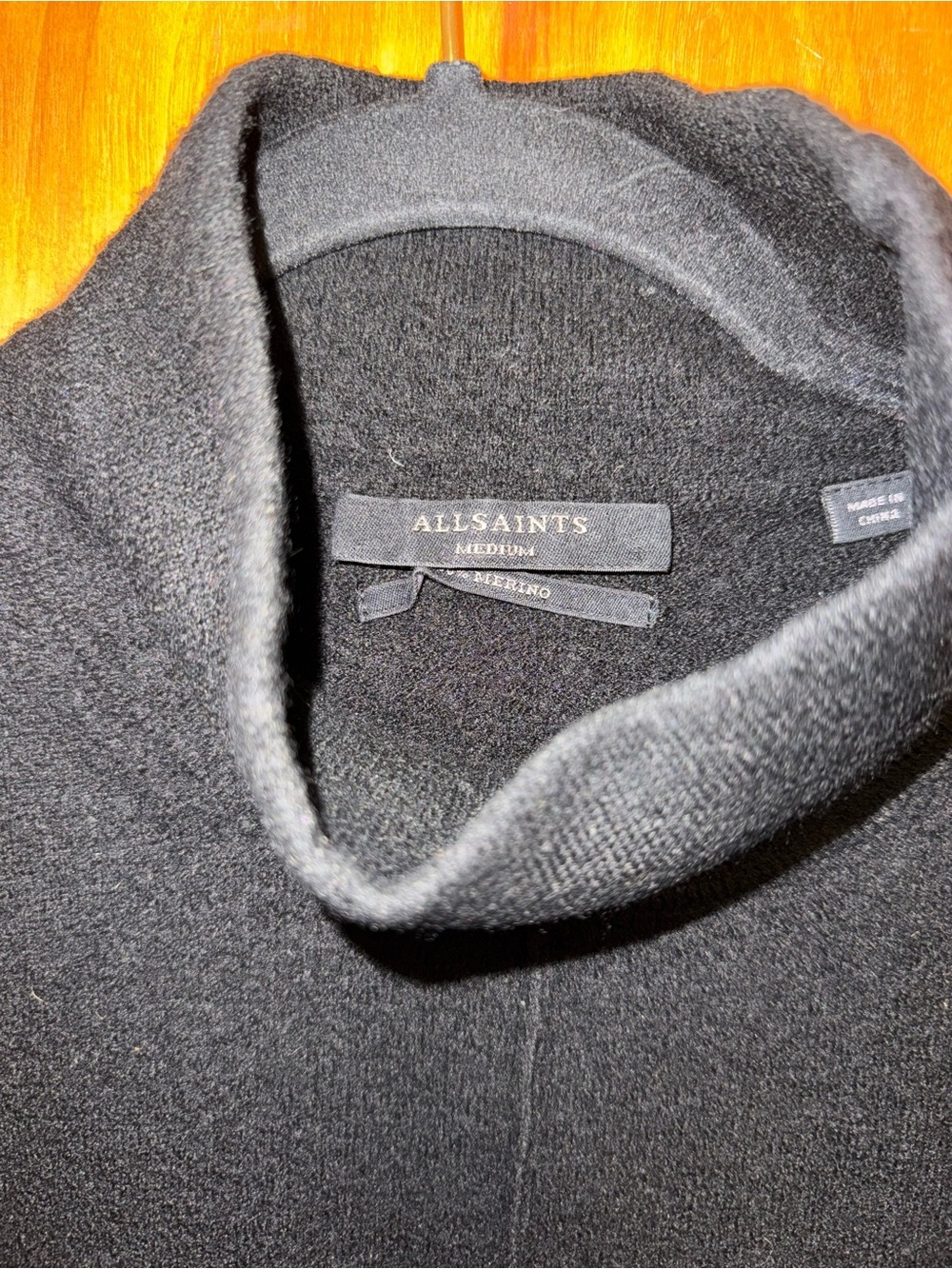 All Saints Merino Wool Sweater - Picture 2 of 2